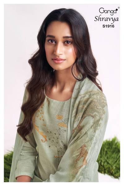 Shravya 1916 By Ganga Desginer Festive Wear Salwar Kameez Collection